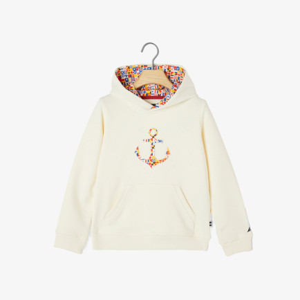 Nautica Erkek Çocuk Beyaz Kapüşonlu Sweatshirt Nautica Erkek Çocuk Beyaz Kapüşonlu Sweatshirt
