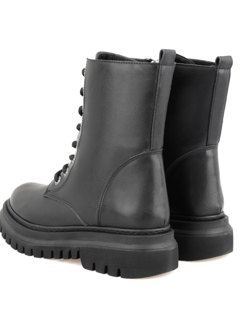 Kadın Siyah Fermuarlı Bot Kadın Siyah Fermuarlı Bot