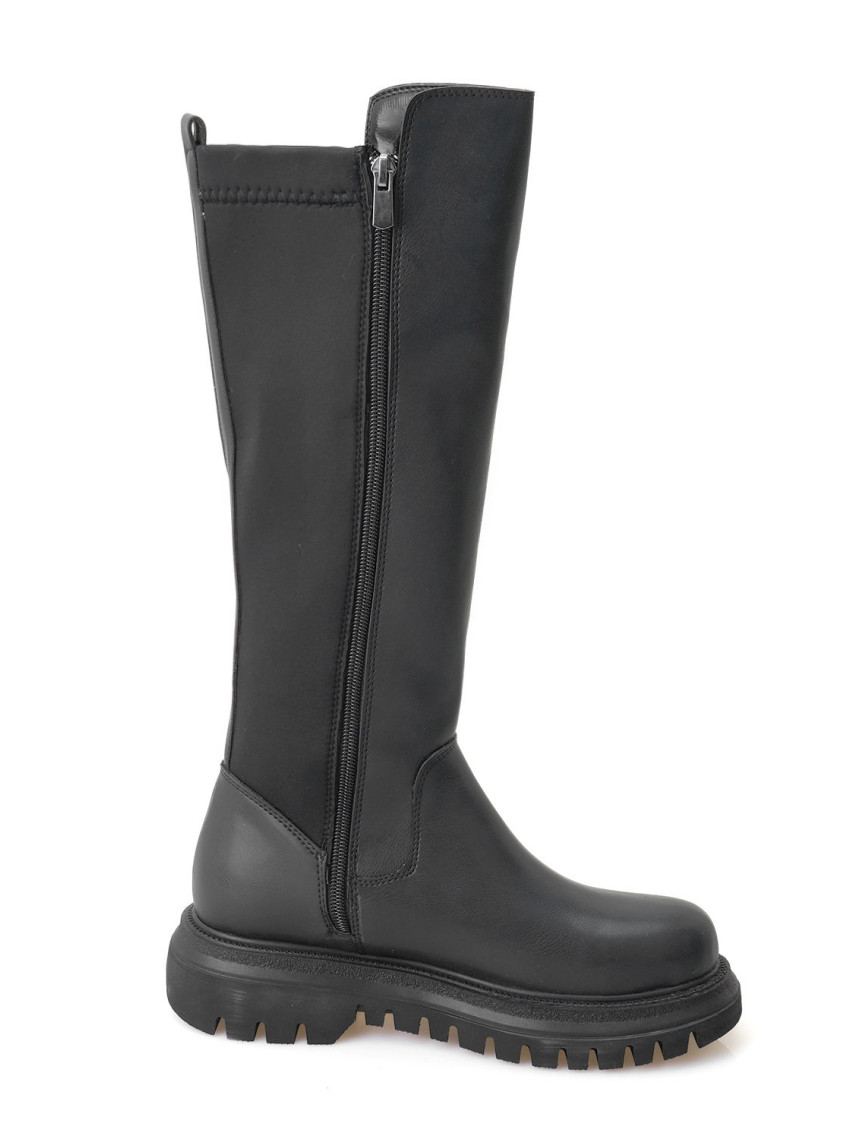 Zeljko Siyah Kadın Fermuarlı Çizme Zeljko Siyah Kadın Fermuarlı Çizme