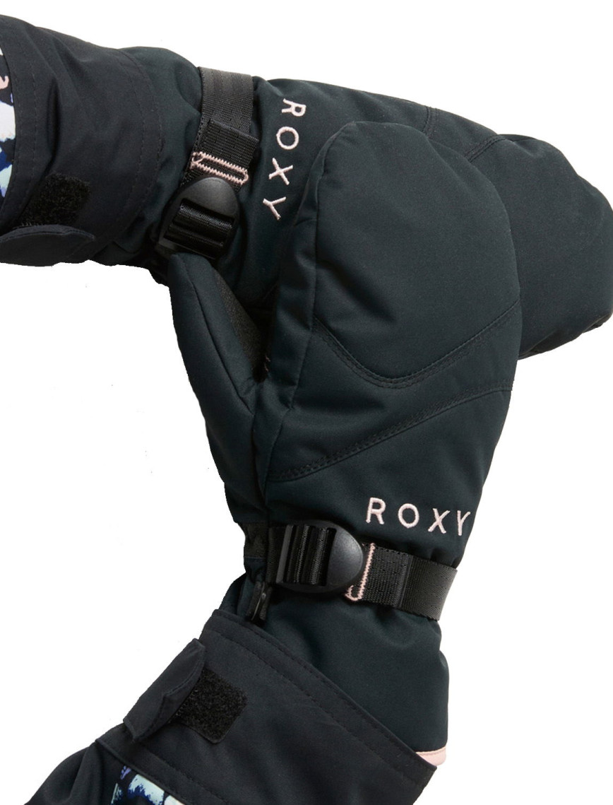 Roxy Kız Çocuk Eldiven Jetty Girl Solid Mitt Siyah Roxy Kız Çocuk Eldiven Jetty Girl Solid Mitt Siyah