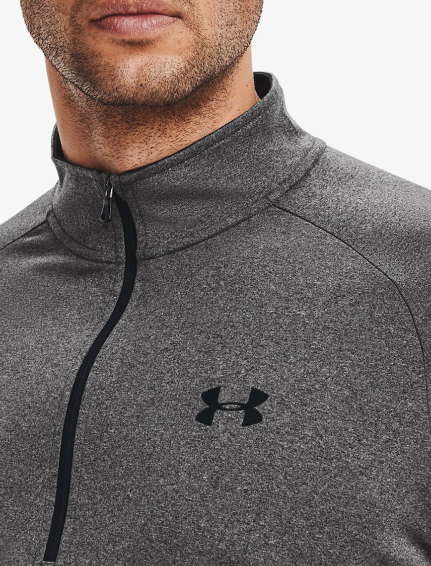 Under Armour Tech 1/2 Fermuarlı Erkek Gri Uzun Kollu T-Shirt Under Armour Tech 1/2 Fermuarlı Erkek Gri Uzun Kollu T-Shirt