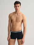 GANT Erkek Lacivert Slim Fit Logolu 3'lü Boxer GANT Erkek Lacivert Slim Fit Logolu 3'lü Boxer
