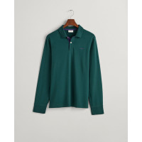 GANT Erkek Yeşil Regular Fit Logolu Polo GANT Erkek Yeşil Regular Fit Logolu Polo