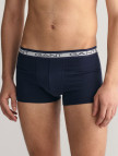 GANT Erkek Lacivert Slim Fit Logolu 3'lü Boxer GANT Erkek Lacivert Slim Fit Logolu 3'lü Boxer