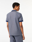 Lacoste Erkek Classic Fit Monogram Lacivert Polo Lacoste Erkek Classic Fit Monogram Lacivert Polo