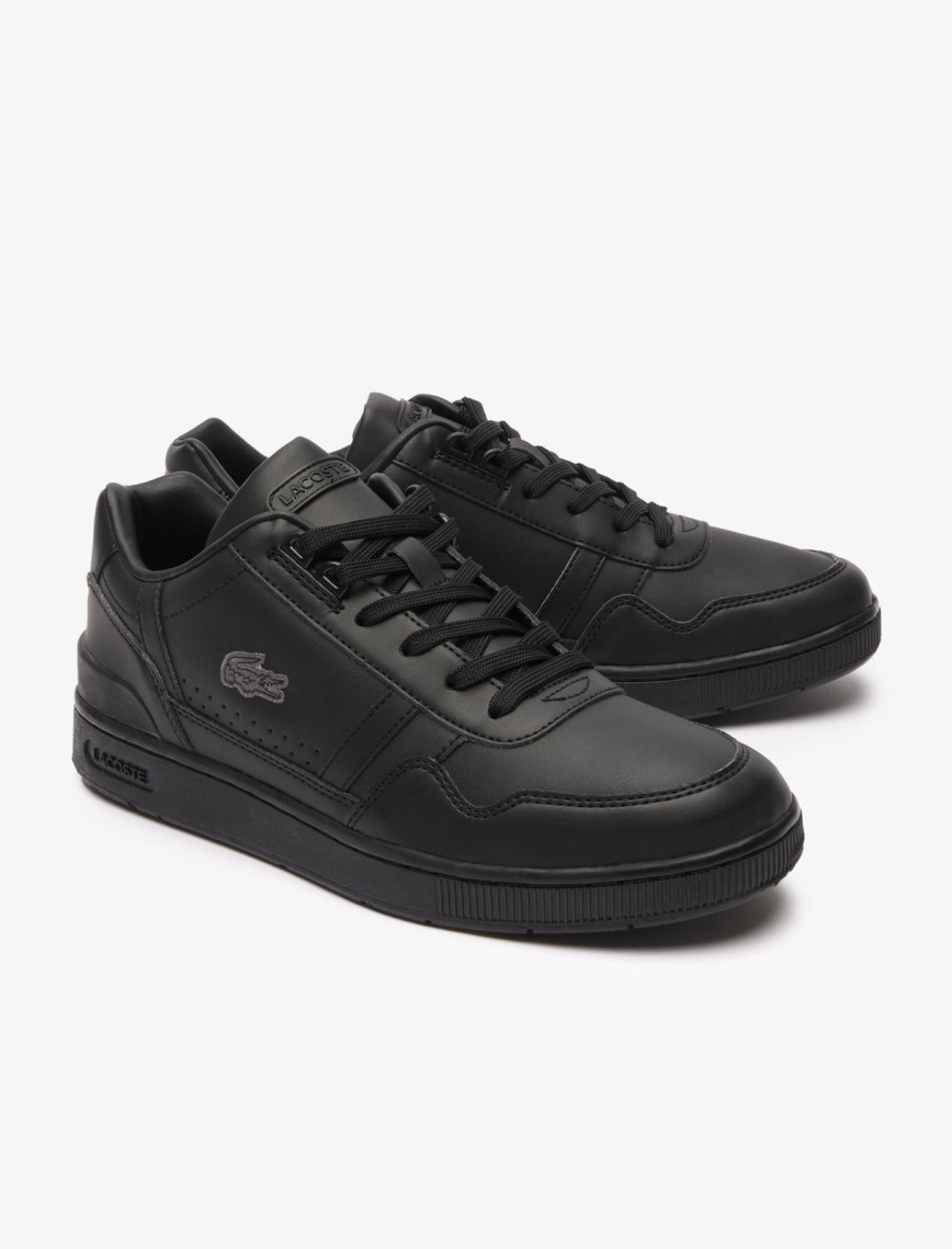 Lacoste T-Clip Erkek Siyah Sneaker Lacoste T-Clip Erkek Siyah Sneaker