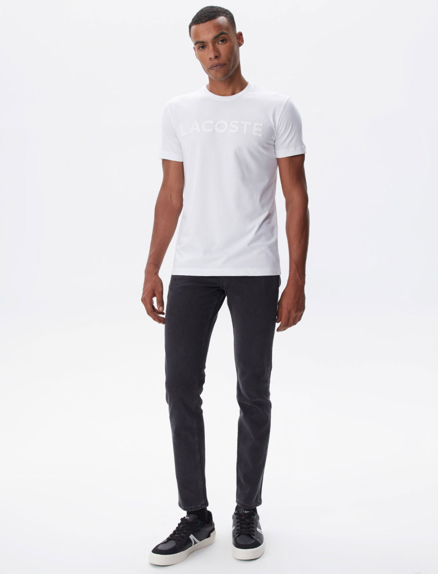 Lacoste Erkek Gri Jean Pantolon Lacoste Erkek Gri Jean Pantolon