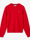 Lacoste Kadın Regular Fit Bisiklet Yaka Kırmızı Sweatshirt