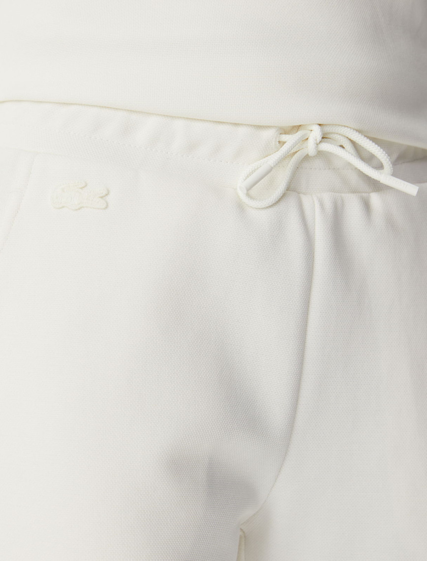 Lacoste Kadın Straight Fit Beyaz Eşofman Altı Lacoste Kadın Straight Fit Beyaz Eşofman Altı