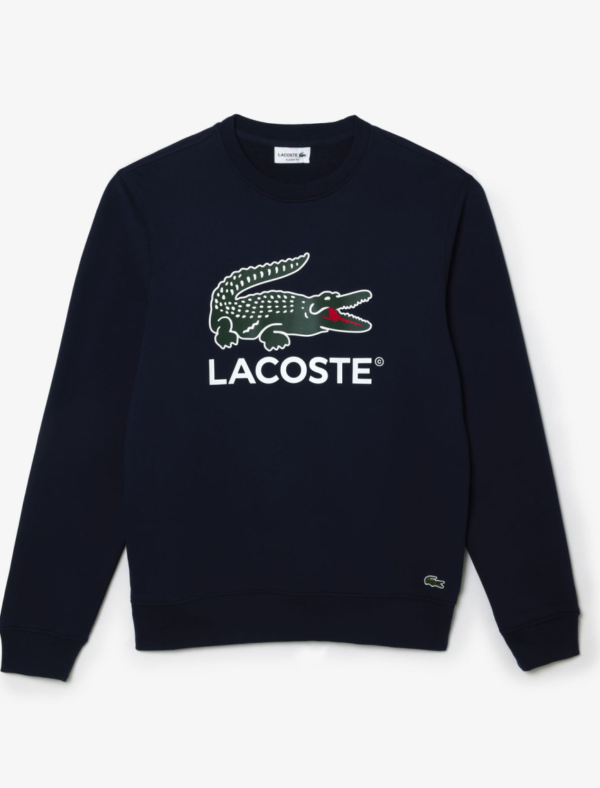 Lacoste Classic Fit Erkek Lacivert Sweatshirt Lacoste Classic Fit Erkek Lacivert Sweatshirt