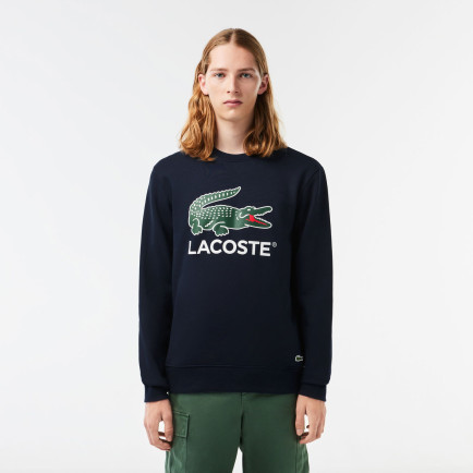 Lacoste Classic Fit Erkek Lacivert Sweatshirt Lacoste Classic Fit Erkek Lacivert Sweatshirt