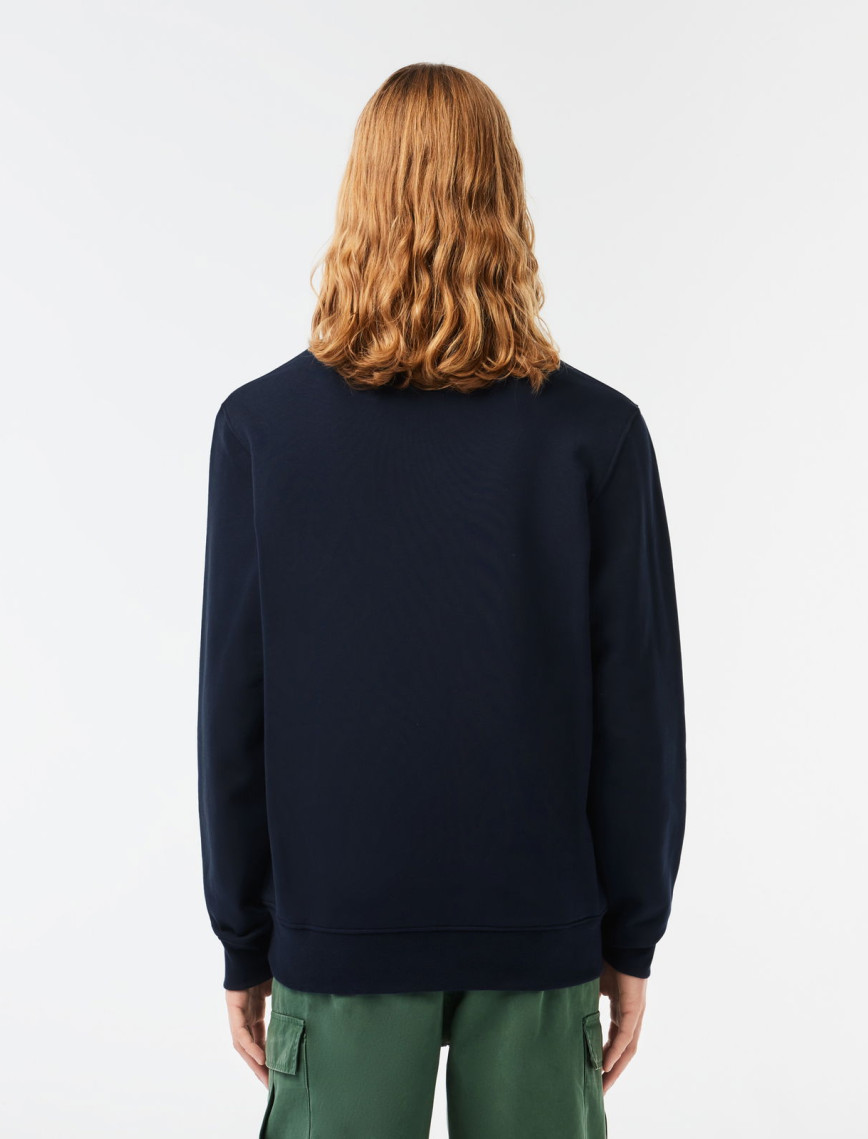 Lacoste Classic Fit Erkek Lacivert Sweatshirt Lacoste Classic Fit Erkek Lacivert Sweatshirt