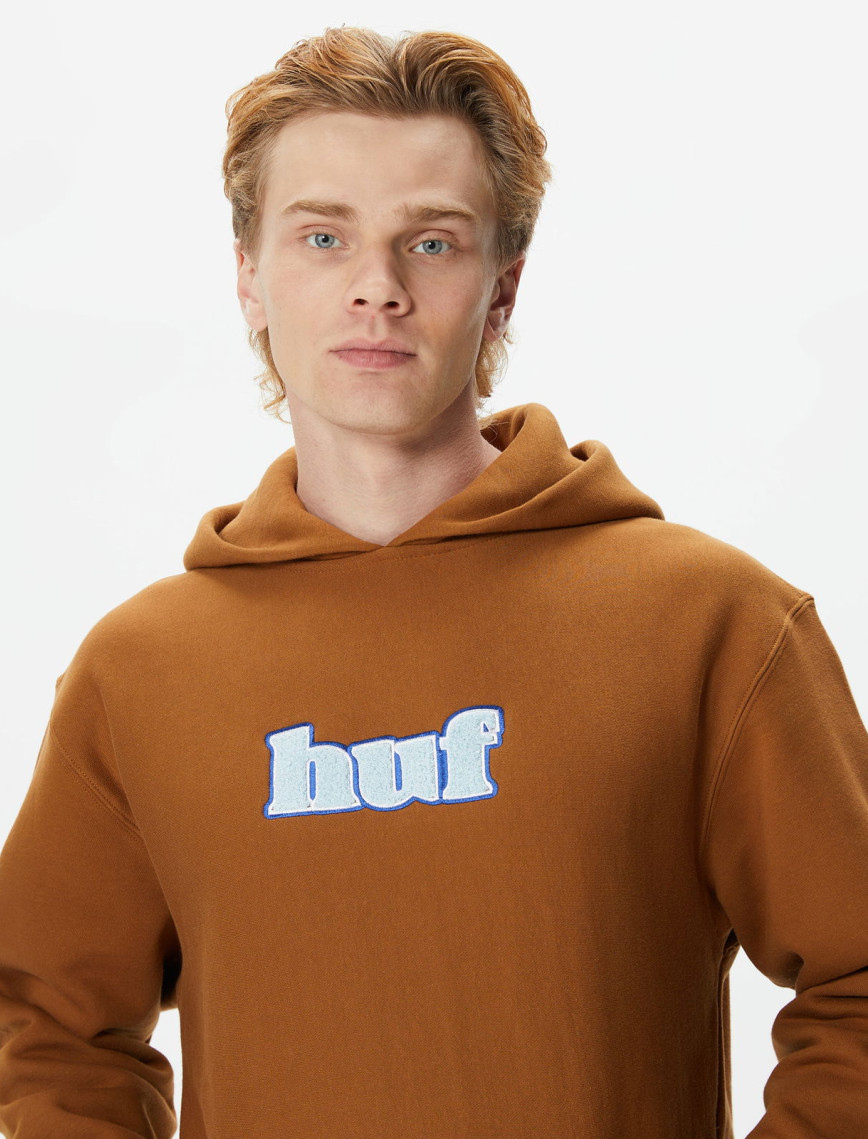 HUF Madison Heavyweight Erkek Kahverengi Hoodie HUF Madison Heavyweight Erkek Kahverengi Hoodie