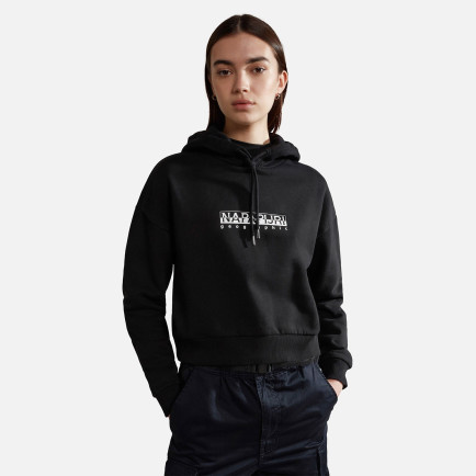 Napapijri B-Box Kadın Siyah Hoodie Napapijri B-Box Kadın Siyah Hoodie