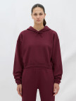 Les Benjamins Essential Kadın Bordo Hoodie Les Benjamins Essential Kadın Bordo Hoodie