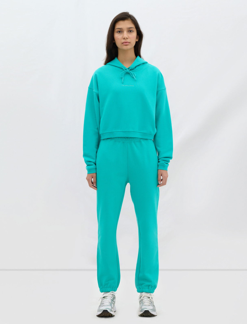 Les Benjamins Essential Kadın Yeşil Hoodie Les Benjamins Essential Kadın Yeşil Hoodie