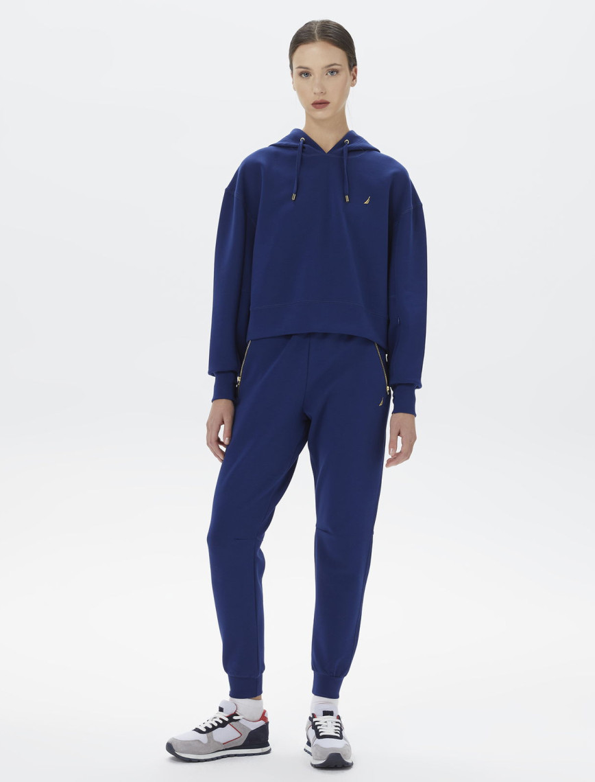 Nautica Kadın Kırık Beyaz Relaxed Fit Eşofman Altı Nautica Kadın Kırık Beyaz Relaxed Fit Eşofman Altı