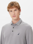 Nautica Erkek Gri Classic Fit Uzun Kollu Polo Nautica Erkek Gri Classic Fit Uzun Kollu Polo
