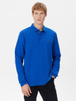 Nautica Erkek Mavi Classic Fit Uzun Kollu Polo Nautica Erkek Mavi Classic Fit Uzun Kollu Polo