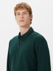 Nautica Erkek Yeşil Classic Fit Uzun Kollu Polo Nautica Erkek Yeşil Classic Fit Uzun Kollu Polo