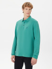 Nautica Erkek Yeşil Classic Fit Uzun Kollu Polo Nautica Erkek Yeşil Classic Fit Uzun Kollu Polo