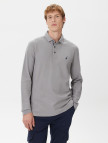 Nautica Erkek Gri Classic Fit Uzun Kollu Polo Nautica Erkek Gri Classic Fit Uzun Kollu Polo