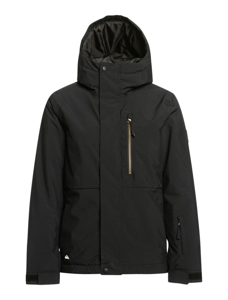 Quiksilver Mission Solid Youth Erkek Çocuk Siyah Snowboard Ceketi Quiksilver Mission Solid Youth Erkek Çocuk Siyah Snowboard Ceketi