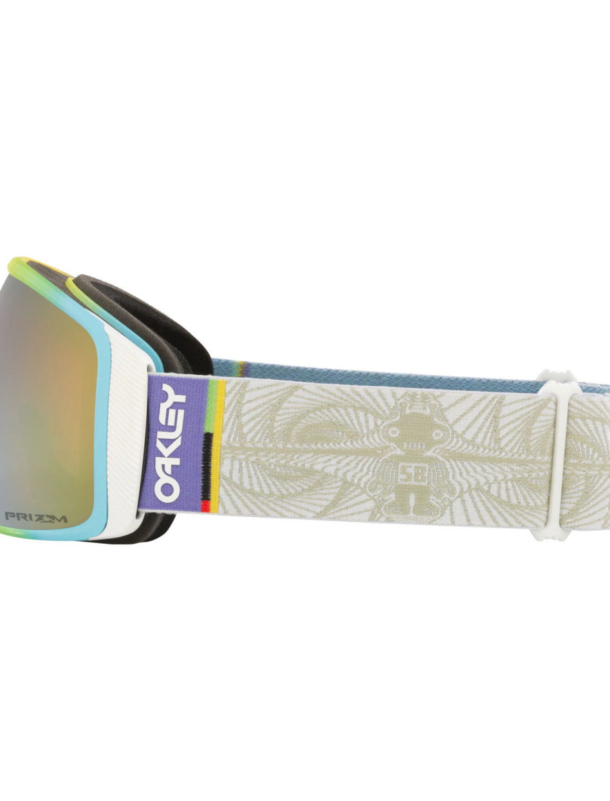 Oakley Unisex Goggle Flight Tracker Beyaz / Prizm Sage Gold Oakley Unisex Goggle Flight Tracker Beyaz / Prizm Sage Gold