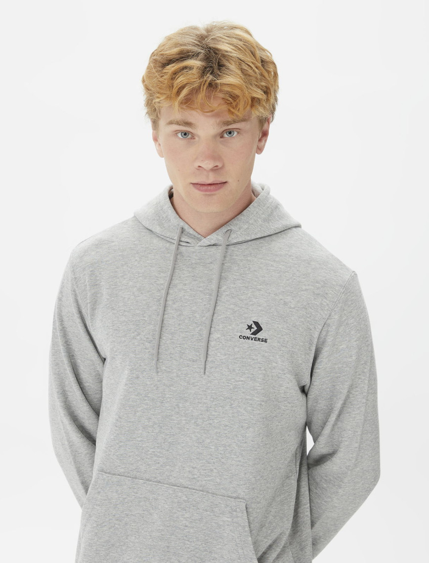 Converse Go-To Unisex Gri Hoodie Converse Go-To Unisex Gri Hoodie