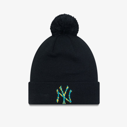 New Era Infill Bobble Neyyan Unisex Siyah Bere New Era Infill Bobble Neyyan Unisex Siyah Bere