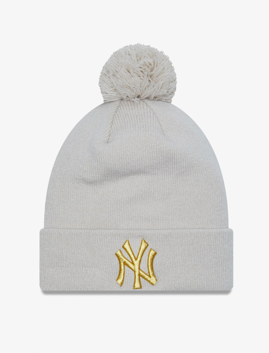 New Era Metallic Pom Neyyan Kadın Gri Bere New Era Metallic Pom Neyyan Kadın Gri Bere