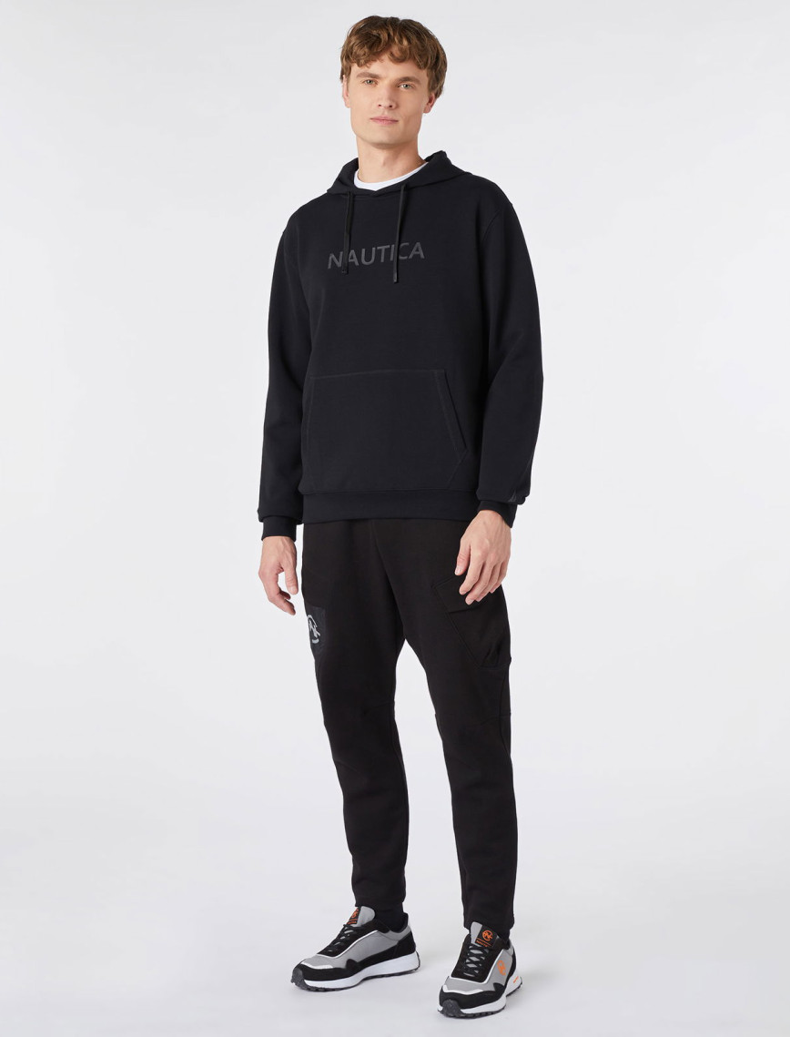 Nautica Erkek Siyah Standart Fit Kapüşonlu Sweatshirt Nautica Erkek Siyah Standart Fit Kapüşonlu Sweatshirt