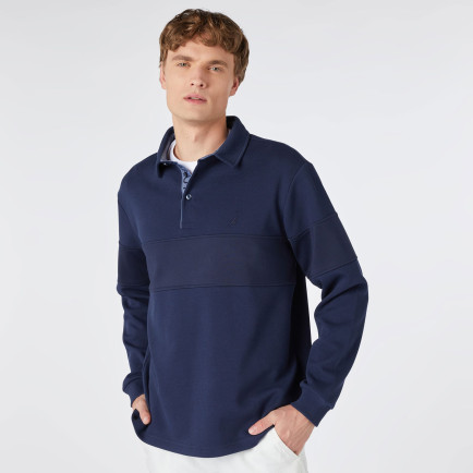 Nautica Erkek Lacivert Classic Fit Uzun Kollu Polo Nautica Erkek Lacivert Classic Fit Uzun Kollu Polo