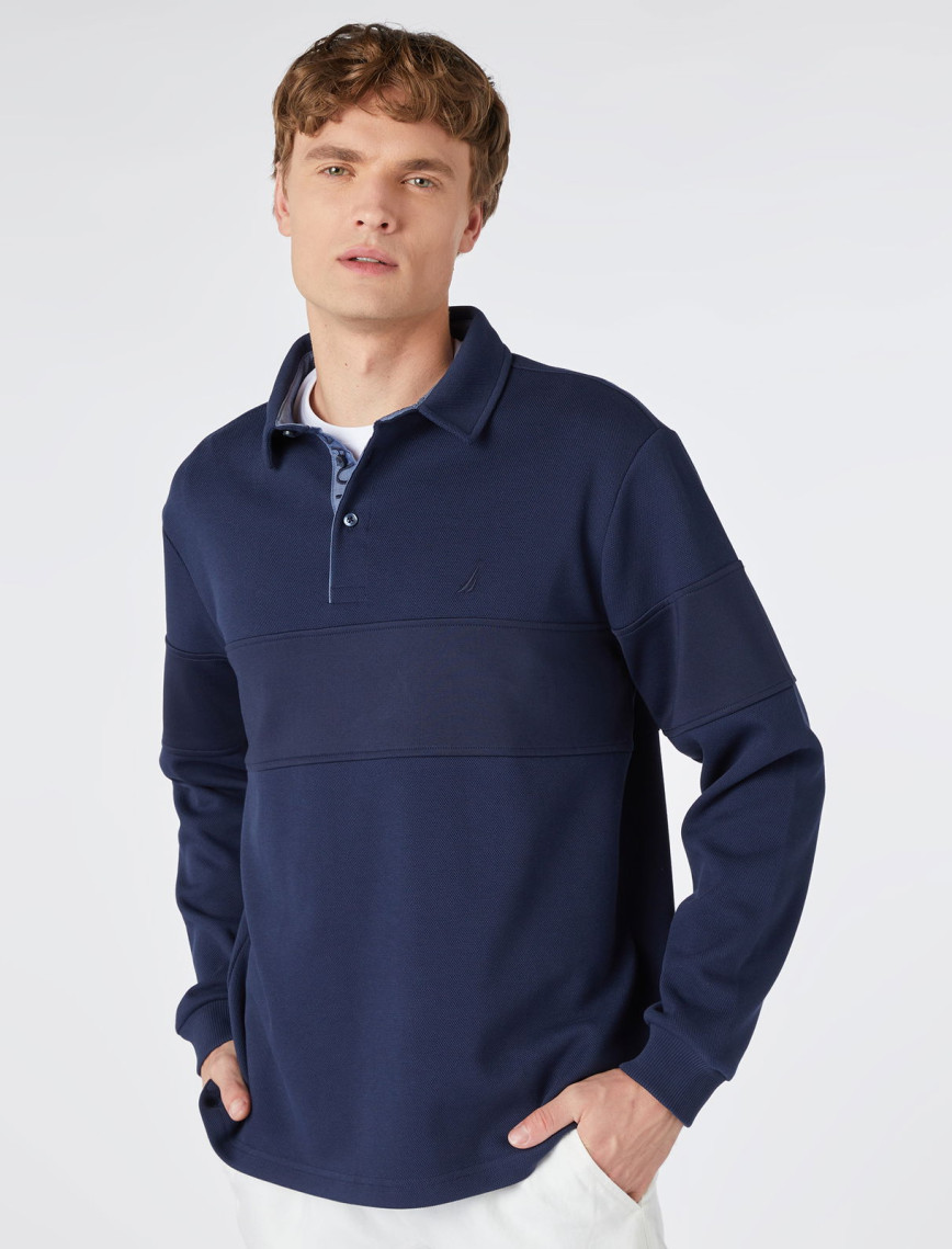 Nautica Erkek Yeşil Classic Fit Uzun Kollu Polo Nautica Erkek Yeşil Classic Fit Uzun Kollu Polo