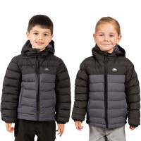 Trespass Oskar - Kids Padded Unisex Çocuk Siyah Outdoor Ceketi Trespass Oskar - Kids Padded Unisex Çocuk Siyah Outdoor Ceketi