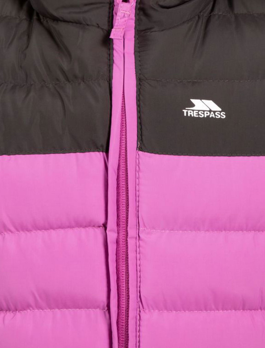 Trespass Oskar - Kids Padded Unisex Çocuk Pembe Outdoor Ceketi Trespass Oskar - Kids Padded Unisex Çocuk Pembe Outdoor Ceketi