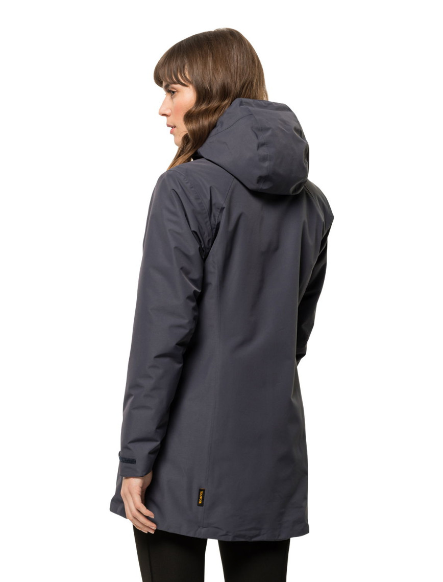 Jack Wolfskin Heidelstein Ins Kadın Mavi Outdoor Ceketi Jack Wolfskin Heidelstein Ins Kadın Mavi Outdoor Ceketi