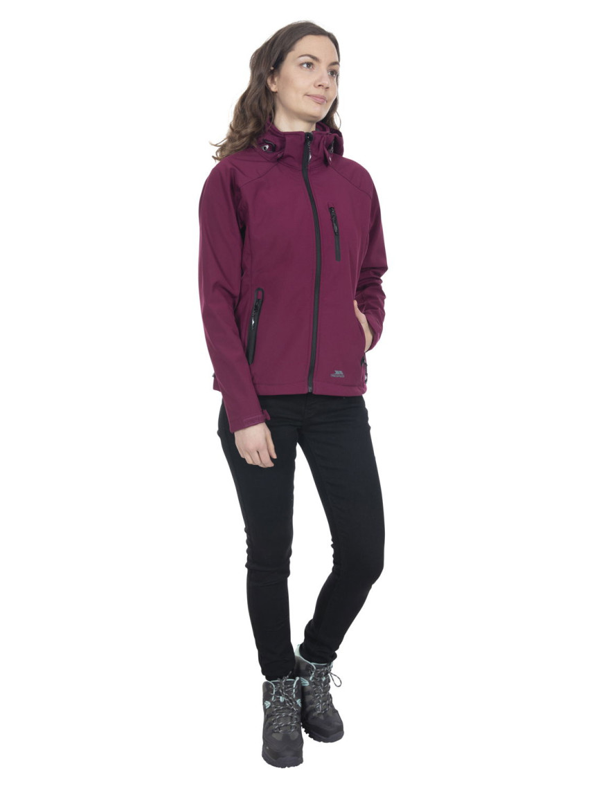 Trespass Bela II - Softshell Kadın Mor Softshell Trespass Bela II - Softshell Kadın Mor Softshell