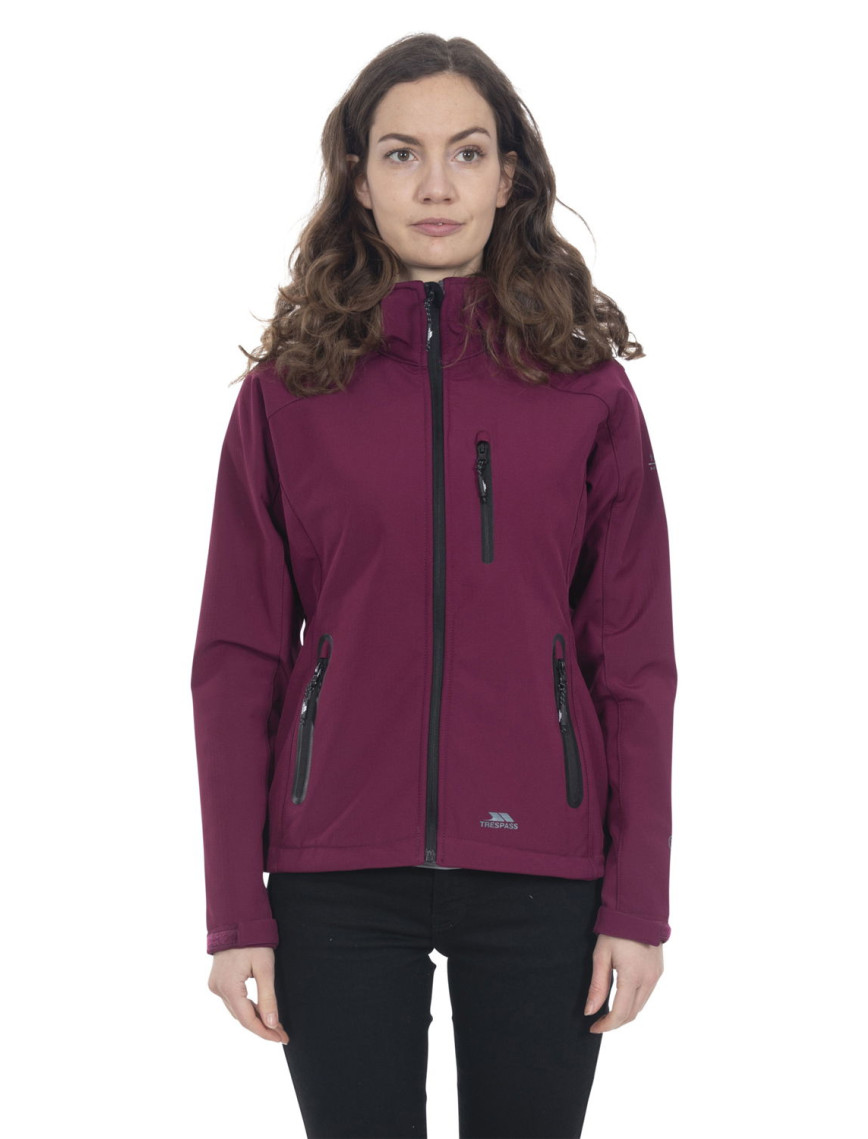 Trespass Bela II - Softshell Kadın Mor Softshell Trespass Bela II - Softshell Kadın Mor Softshell