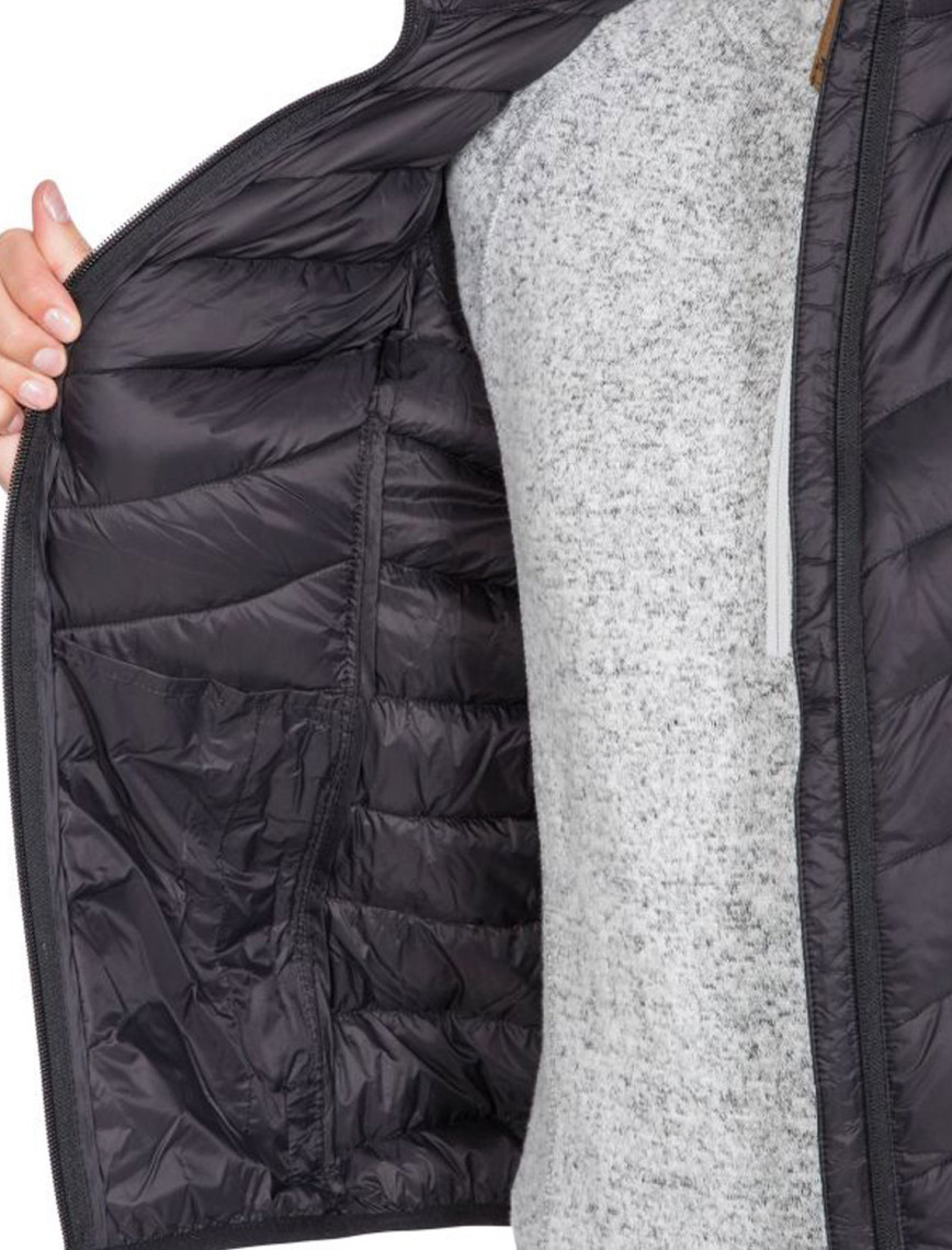 Trespass Giana - Down Gilet Kadın Siyah Yelek Trespass Giana - Down Gilet Kadın Siyah Yelek