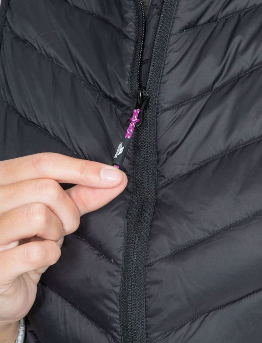 Trespass Giana - Down Gilet Kadın Siyah Yelek Trespass Giana - Down Gilet Kadın Siyah Yelek