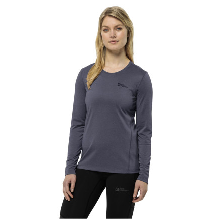 Jack Wolfskin Sky Thermal L/s Kadın Mavi İçlik Üst Jack Wolfskin Sky Thermal L/s Kadın Mavi İçlik Üst