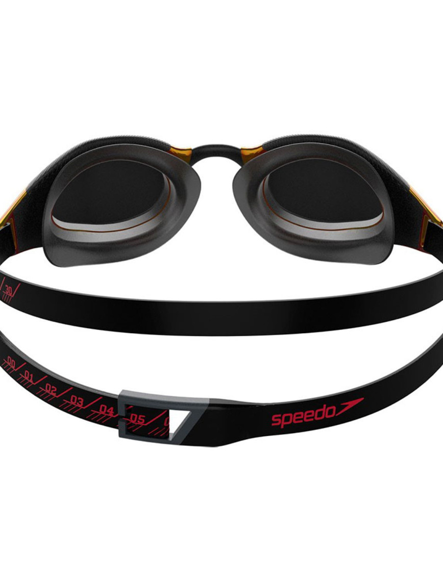Speedo Fastskin Hyper Elite Mir Au Blk/gold Unisex Siyah Yüzücü Gözlüğü