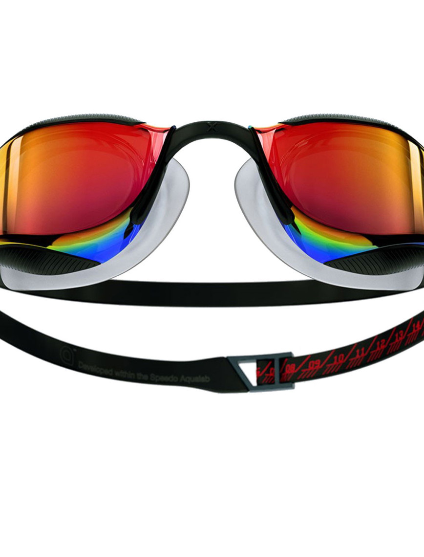 Speedo Fastskin Hyper Elite Mir Au Blk/gold Unisex Siyah Yüzücü Gözlüğü