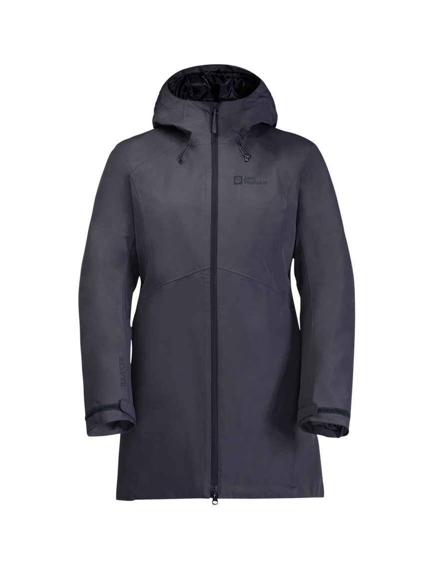 Jack Wolfskin Heidelstein Ins Kadın Mavi Outdoor Ceketi Jack Wolfskin Heidelstein Ins Kadın Mavi Outdoor Ceketi