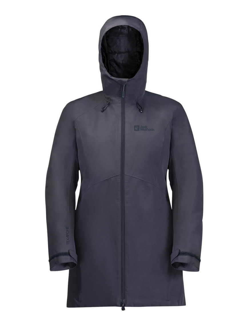 Jack Wolfskin Heidelstein Ins Kadın Mavi Outdoor Ceketi Jack Wolfskin Heidelstein Ins Kadın Mavi Outdoor Ceketi