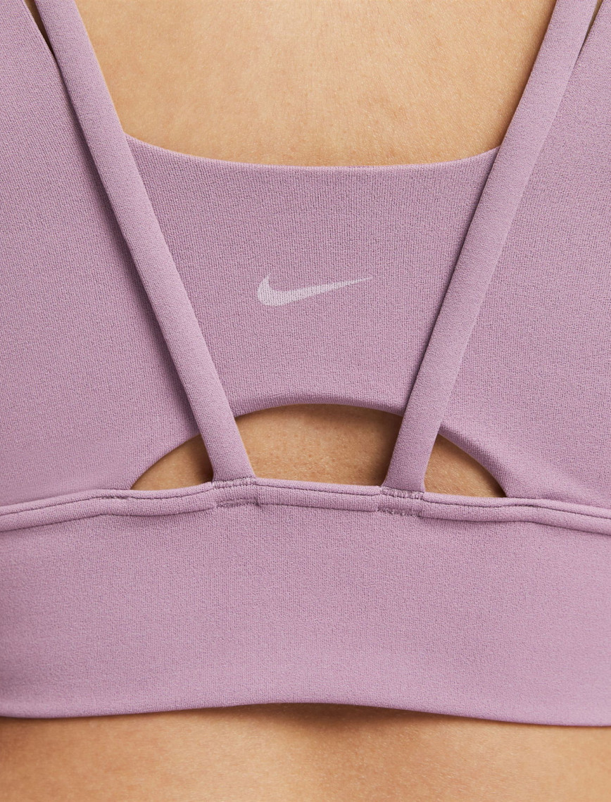Nike Alate Ellipse Kadın Mor Bra