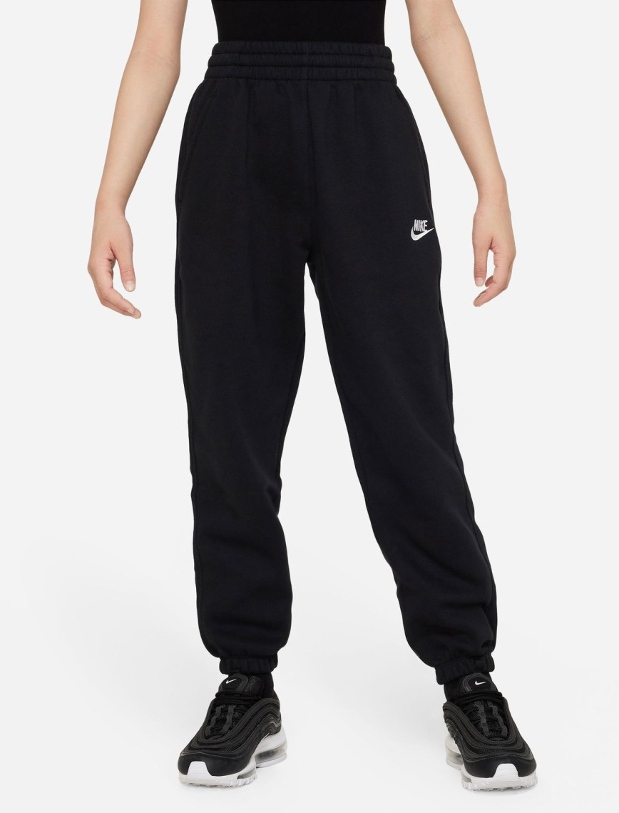 Nike Sportswear Club Fleece Loose Çocuk Siyah Eşofman Altı Nike Sportswear Club Fleece Loose Çocuk Siyah Eşofman Altı