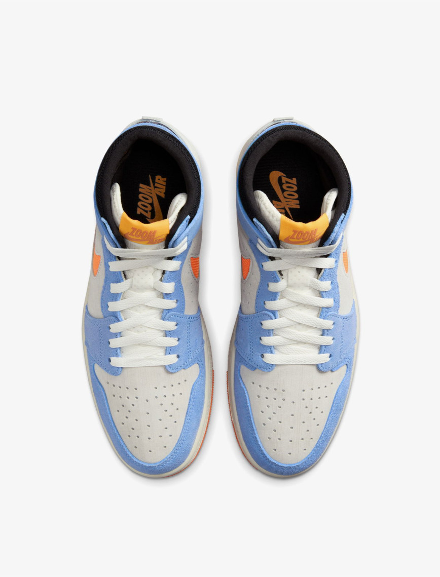 Jordan Air 1 High Zoom CMFT 2 Erkek Mavi/Turuncu Spor Ayakkabı Jordan Air 1 High Zoom CMFT 2 Erkek Mavi/Turuncu Spor Ayakkabı