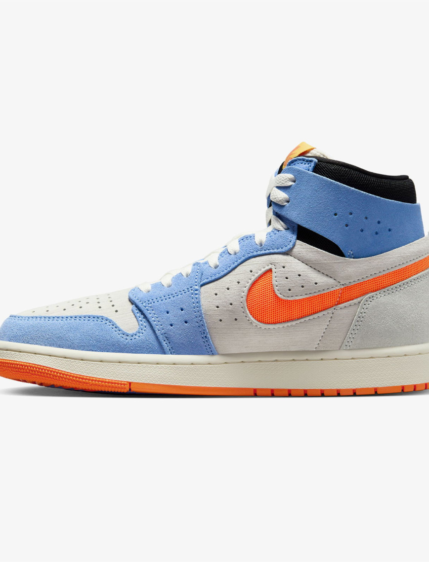 Jordan Air 1 High Zoom CMFT 2 Erkek Mavi/Turuncu Spor Ayakkabı Jordan Air 1 High Zoom CMFT 2 Erkek Mavi/Turuncu Spor Ayakkabı